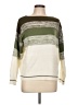 Shein Color Block Green Pullover Sweater Size L - photo 1