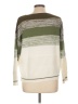 Shein Color Block Green Pullover Sweater Size L - photo 2