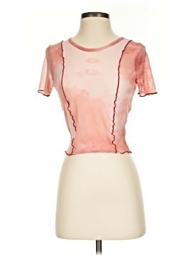 Blue Blush Short Sleeve Top