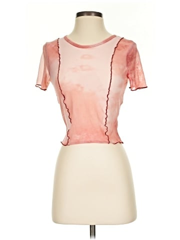 Blue Blush Short Sleeve Top (view 1)