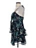 Saints + Secrets 100% Polyester Tropical Blue Cocktail Dress Size XS - photo 5