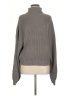 Zaful 100% Acrylic Gray Turtleneck Sweater Size M - photo 1