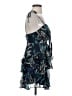 Saints + Secrets 100% Polyester Tropical Blue Cocktail Dress Size XS - photo 4