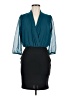 Foreign Exchange 100% Polyester Teal Cocktail Dress Size M - photo 1