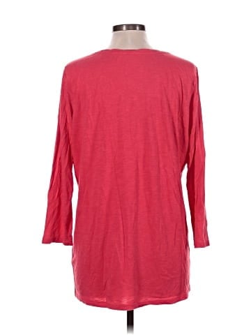 Lands' End 3/4 Sleeve Top (view 2)