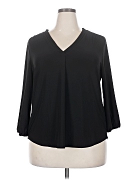 Two By Vince Camuto 3/4 Sleeve Blouse