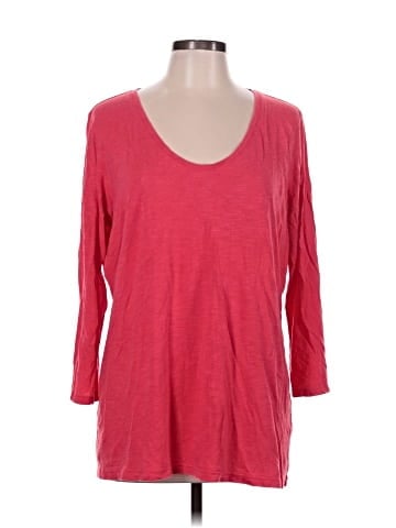 Lands' End 3/4 Sleeve Top (view 1)
