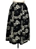 Alfred Dunner 100% Polyester Print Black Casual Skirt Size 14 - photo 1