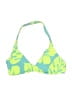 Unbranded Print Green Swimsuit Top Size M - photo 1