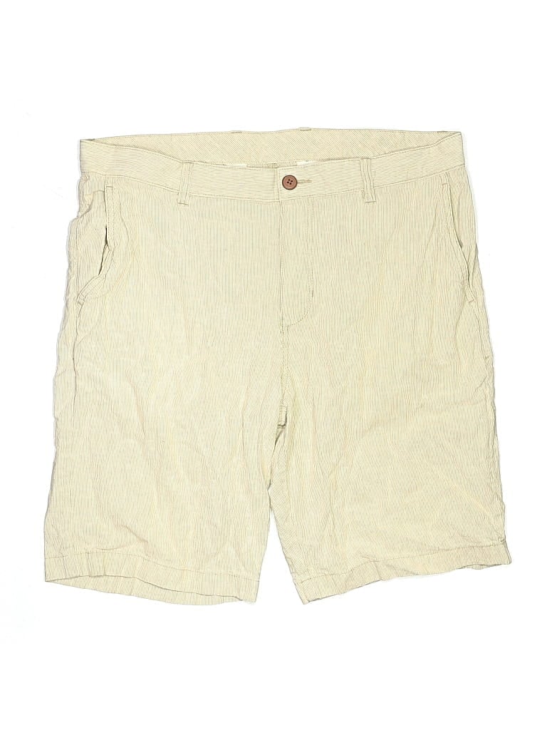 Pre-owned Tommy Bahama Khaki Shorts In Yellow