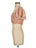 Zara Orange Short Sleeve Blouse Size S - photo 5
