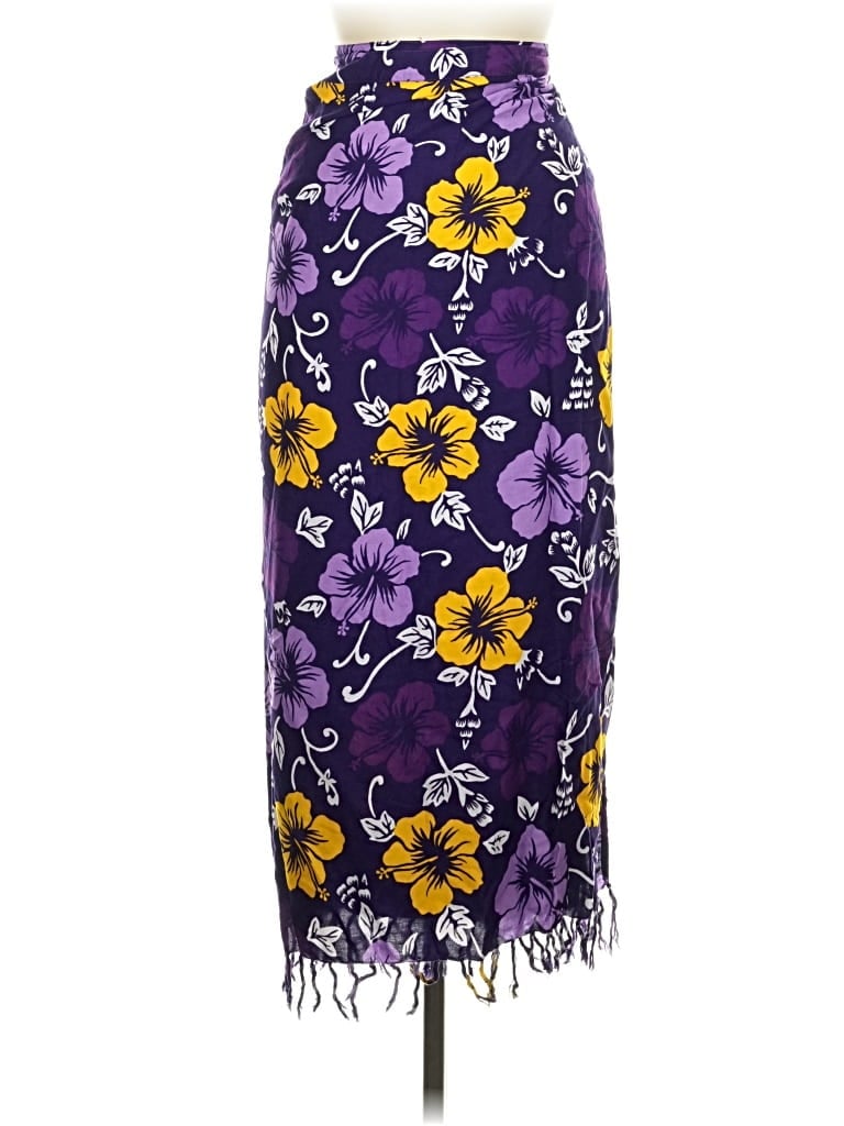 Pre-owned Assorted Brands Swimsuit Cover Up In Purple