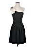 Shein Solid Black Cocktail Dress Size 4 - photo 1
