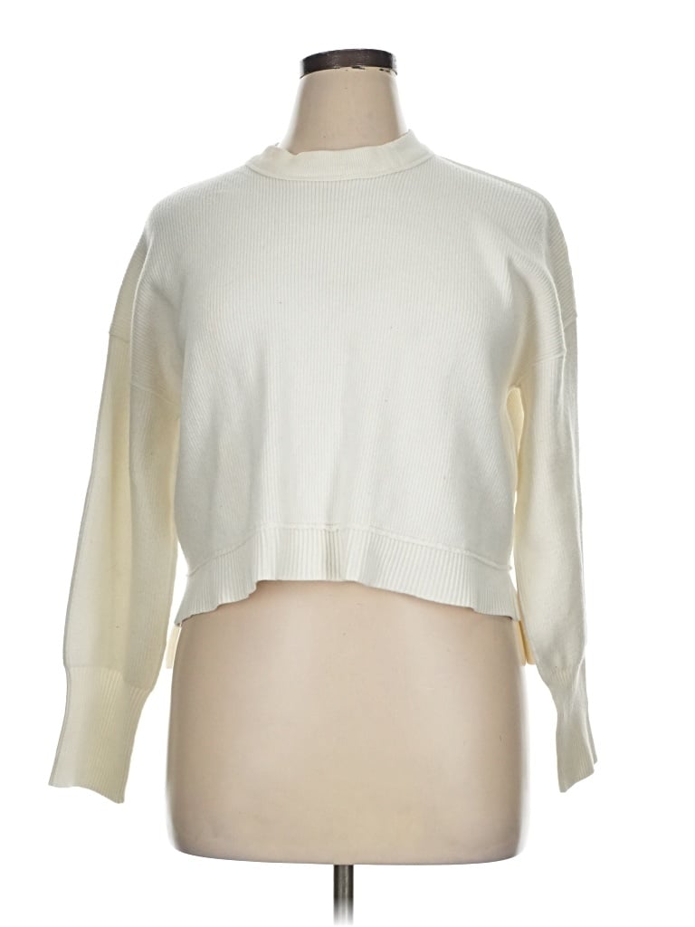 Pre-owned Unbranded Pullover Sweater In Ivory