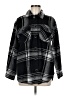 Time and Tru Plaid Black Coat Size M - photo 1