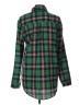 Pulse Plaid Green Long Sleeve Blouse Size M - photo 2