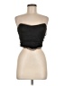 Zara 100% Polyester Black Sleeveless Top Size M - photo 1