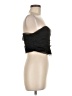 Zara 100% Polyester Black Sleeveless Top Size M - photo 4
