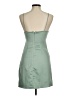 Topshop 100% Polyester Solid Green Cocktail Dress Size 6 - photo 2