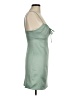 Topshop 100% Polyester Solid Green Cocktail Dress Size 6 - photo 4