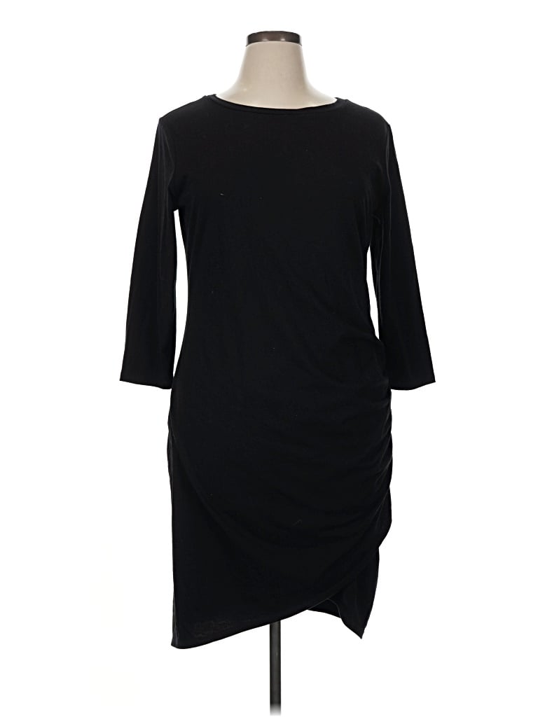 Pre-owned Worthington Casual Dress In Black