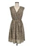 Workshop 100% Polyester Tweed Gray Casual Dress Size M - photo 1