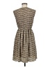 Workshop 100% Polyester Tweed Gray Casual Dress Size M - photo 2