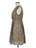 Workshop 100% Polyester Tweed Gray Casual Dress Size M - photo 5