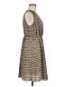 Workshop 100% Polyester Tweed Gray Casual Dress Size M - photo 4