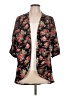 Teenbell Floral Black Kimono Size L - photo 1