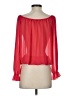 Point Red 3/4 Sleeve Blouse Size S (estimated) - photo 2