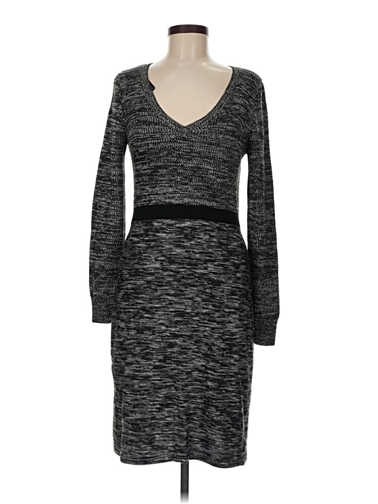 Pre-owned Calvin Klein Casual Dress In Gray