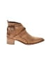 Free People 100% Leather Tan Ankle Boots Size EU 38 - photo 1
