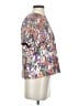 Opening Ceremony Metallic Silver Short Sleeve Top Size 2 - photo 4