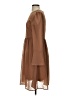 Unbranded 100% Polyester Solid Brown Casual Dress Size S - photo 5