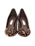 AUBREY LYNN Animal Print Brown Heels Size 7 - photo 2