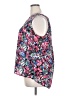 T Tahari 100% Polyester Floral Pink Sleeveless Blouse Size 2X - photo 5