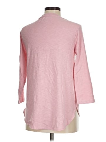 KIRKLAND Signature 3/4 Sleeve T-Shirt (view 2)