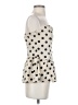 Shein 100% Polyester Ivory Sleeveless Blouse Size S - photo 4