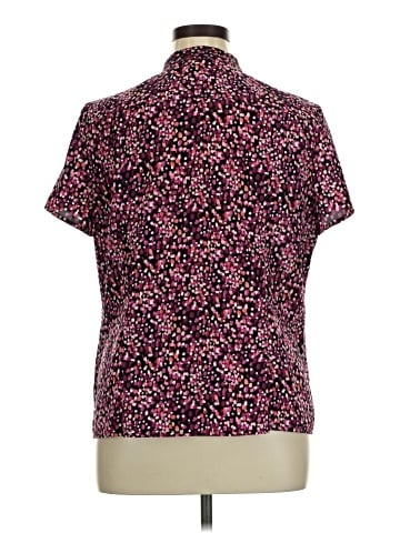 Dana Buchman Short Sleeve Blouse (view 2)