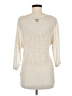 Express Ivory 3/4 Sleeve Top Size M - photo 2
