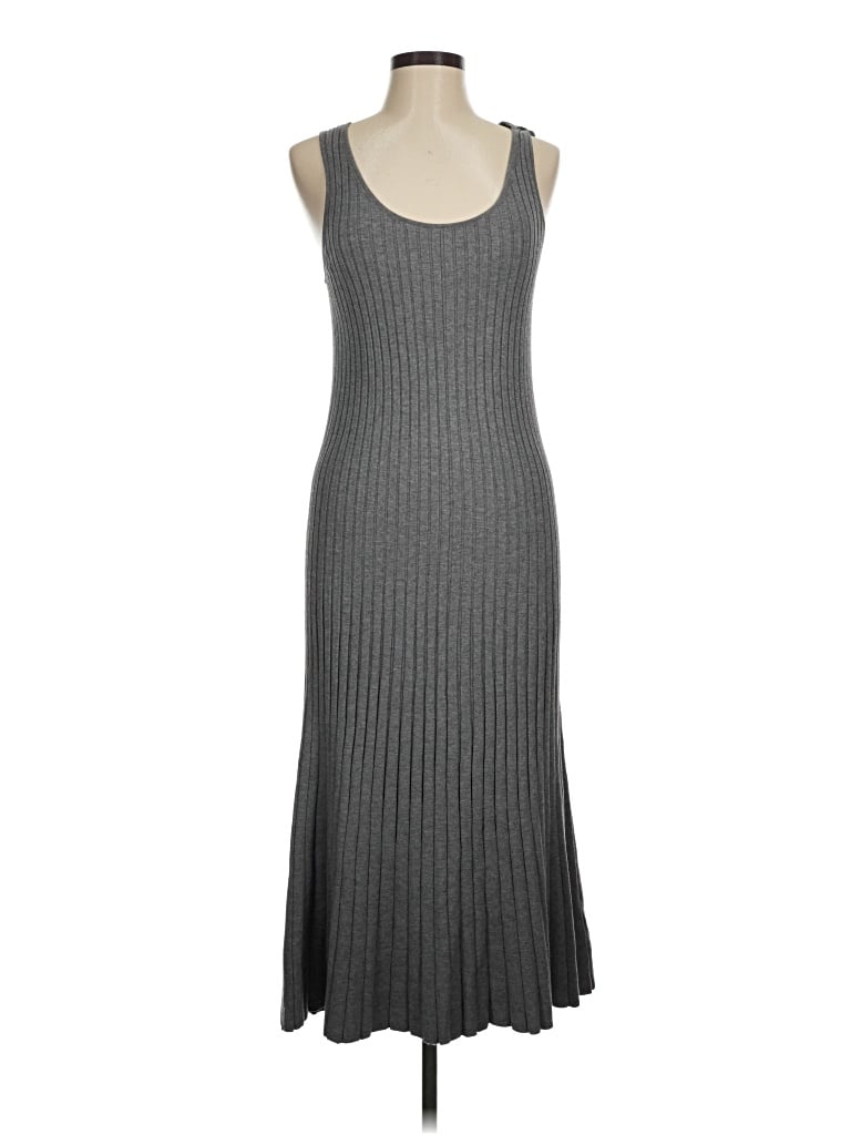 Pre-owned Babaton Casual Dress In Gray