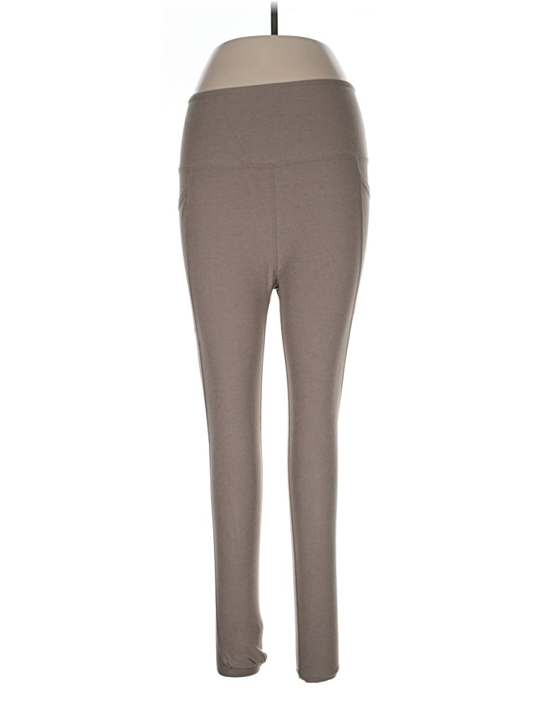 Pre-owned Beyond Yoga Active Pants In Brown