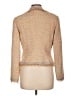 Bergamo Studio 100% Polyester Tweed Gold Blazer Size 12 - photo 2