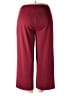 IMAN Burgundy Casual Pants Size 2X (petite) - photo 2