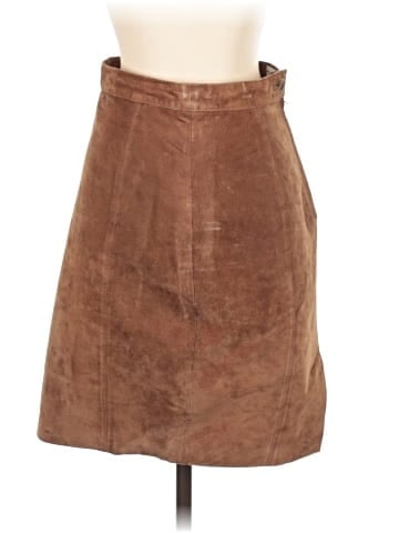 Esprit Leather Skirt (view 1)