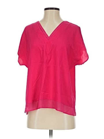 DKNY Short Sleeve Blouse (view 1)
