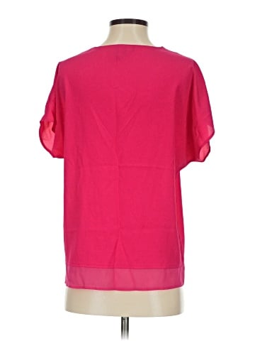 DKNY Short Sleeve Blouse (view 2)