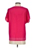 DKNY Pink Short Sleeve Blouse Size S - photo 2