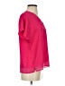 DKNY Pink Short Sleeve Blouse Size S - photo 4